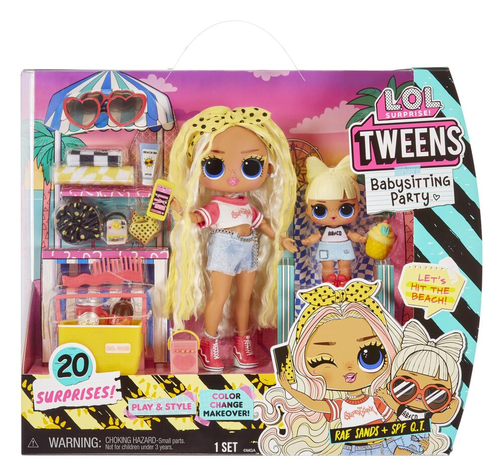 L.O.L. Surprise! Tweens + Tots Baby Sitters asst