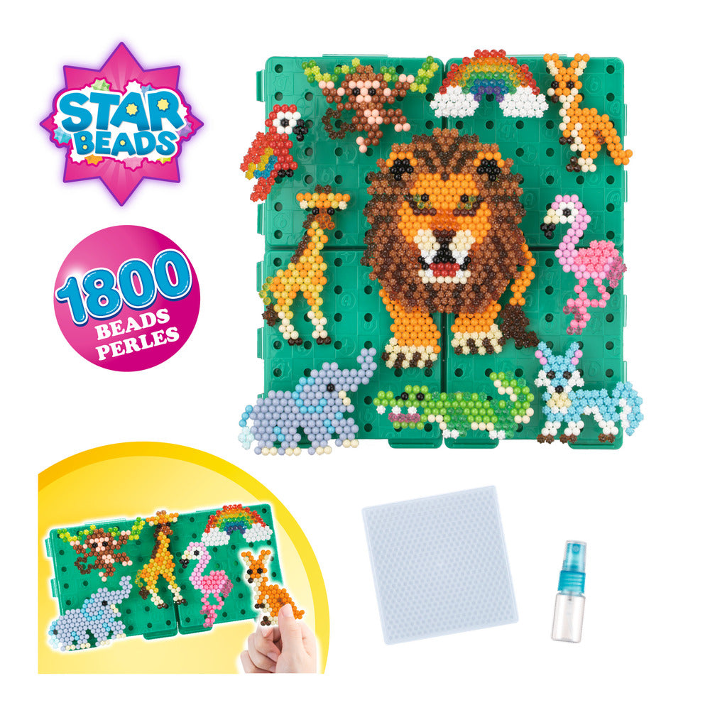 Aquabeads vild safari sæt