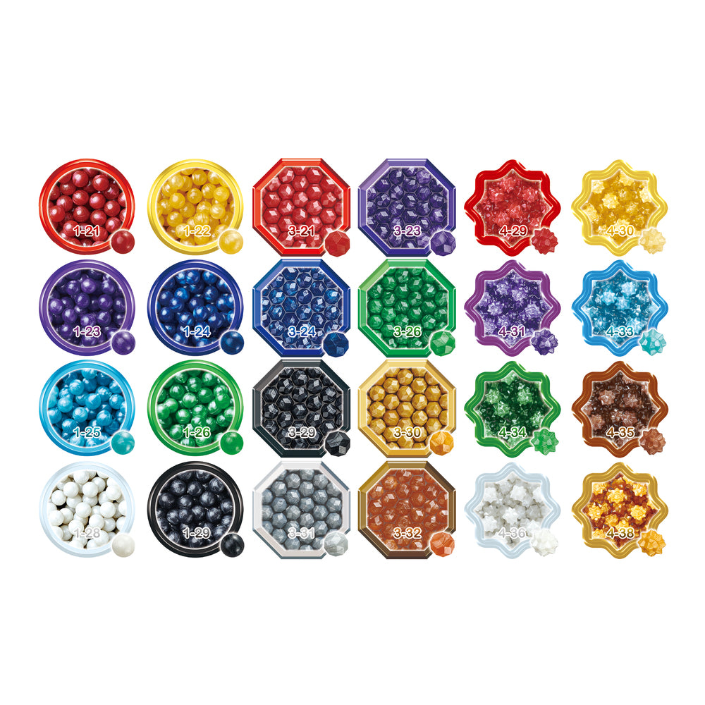 Aquabeads skinnende perler refill