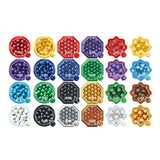 Aquabeads skinnende perler refill