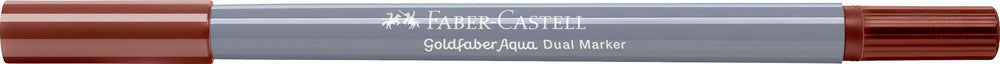 Tusser dobbelt Goldfaber Aqua burnt siena 283