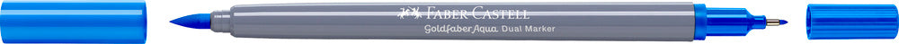 Tusser dobbelt Goldfaber Aqua phthalo blue 110