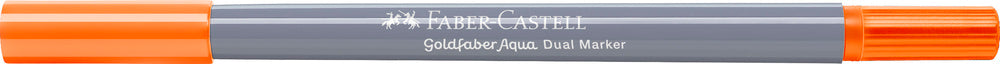 Tusser dobbelt Goldfaber Aqua orange glaze 113