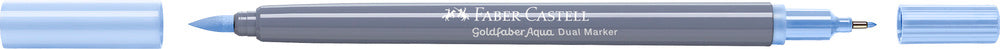 Tusser dobbelt Goldfaber Aqua sky blue pastel 446