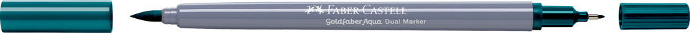 Tusser dobbelt Goldfaber Aqua deep green 158