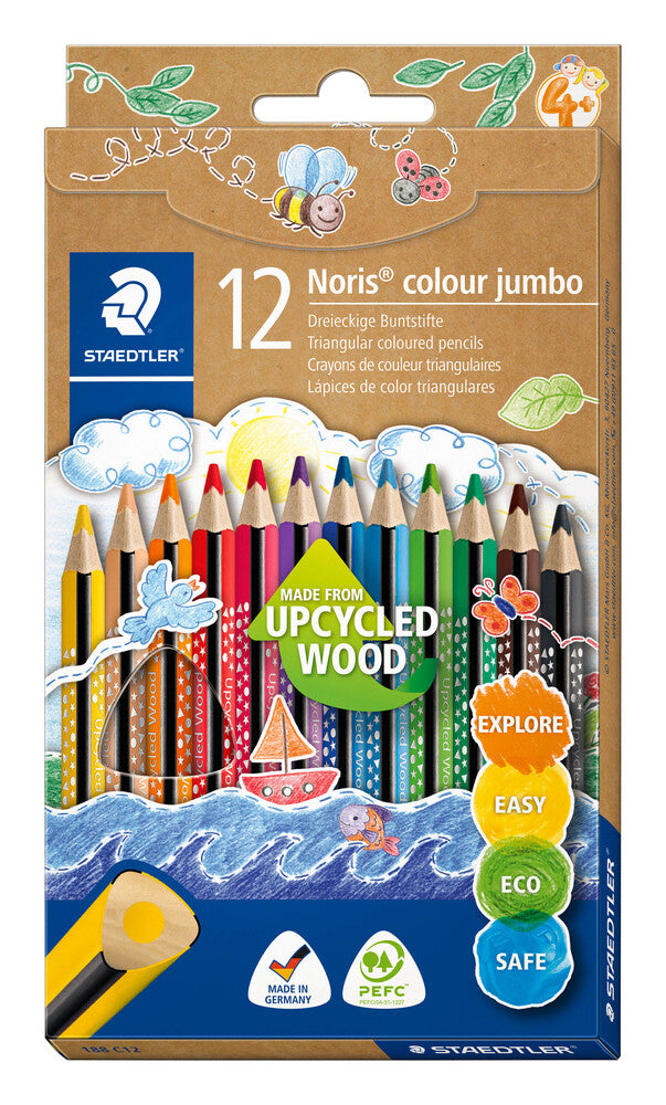 Noris farveblyant Jumbo 12 stk.