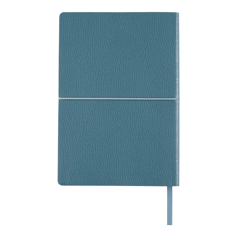 Notesbog A5 PU 96 blanke m/elastik