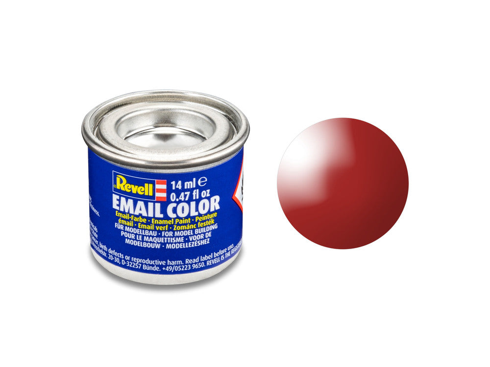 Enamel 14 ml. fiery red, gloss