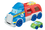 Tiny Teamsterz Transporter og to biler