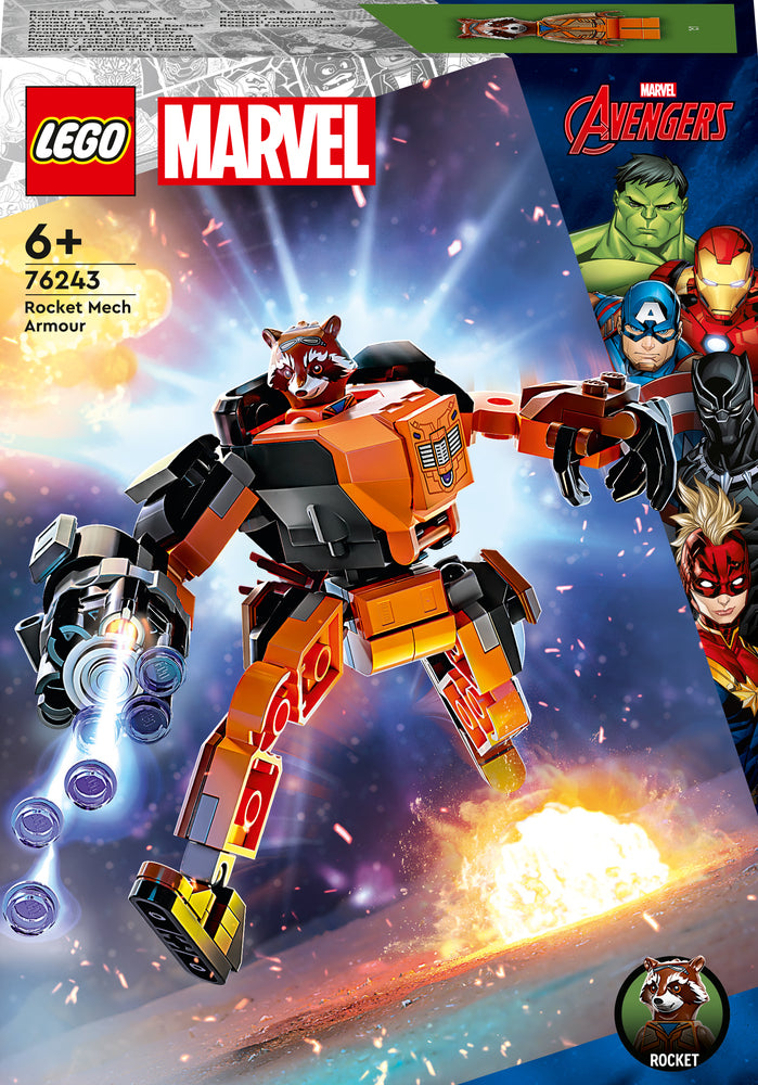 76243 LEGO Super Heroes Marvel Rockets kamprobot