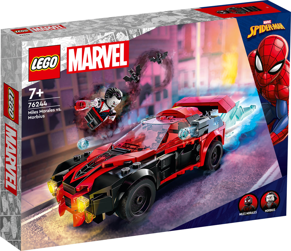 76244 LEGO Super Heroes Miles Morales mod Morbius