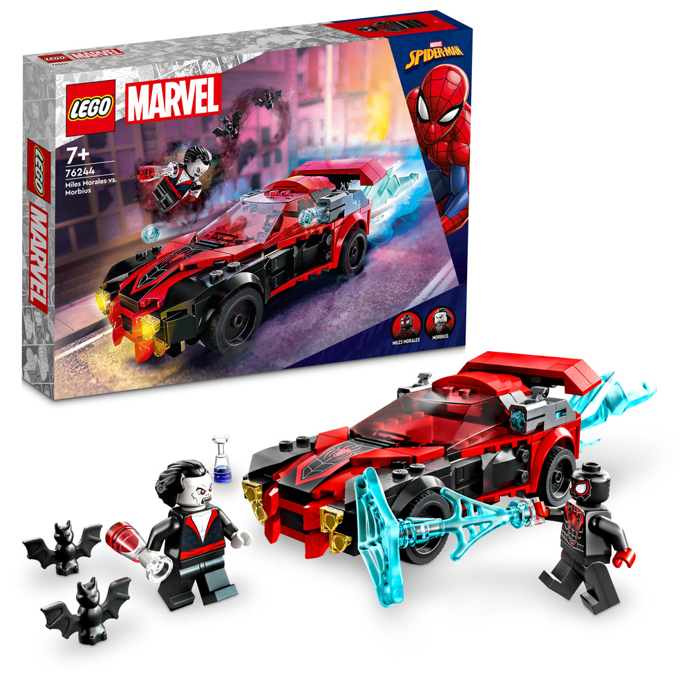 76244 LEGO Super Heroes Miles Morales mod Morbius