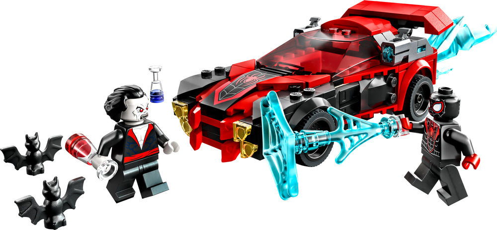 76244 LEGO Super Heroes Miles Morales mod Morbius