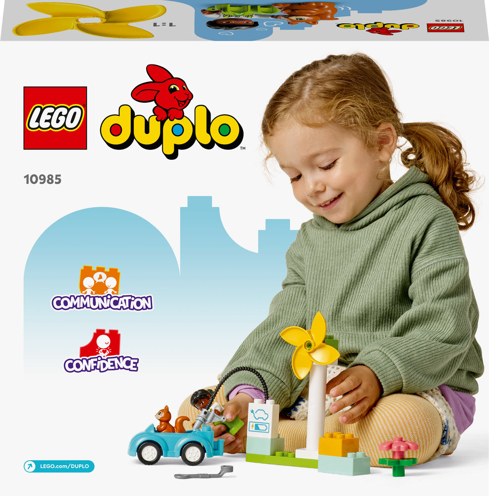 10985 LEGO DUPLO Town Vindmølle og elbil