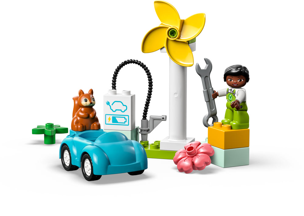 10985 LEGO DUPLO Town Vindmølle og elbil