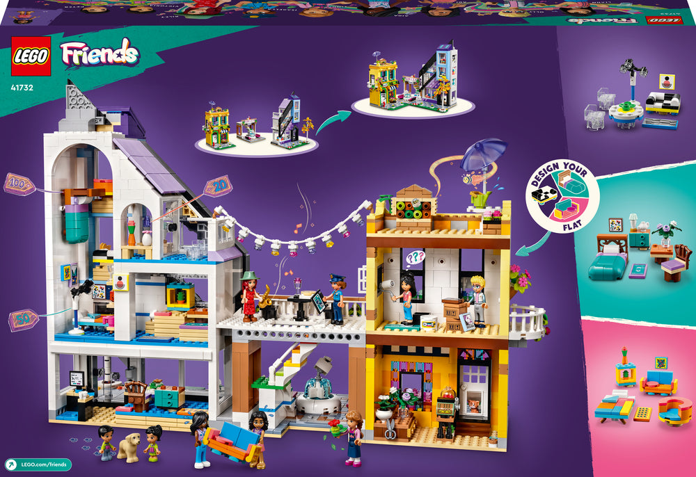 41732 LEGO Friends Midtbyens blomster- og designbutikker