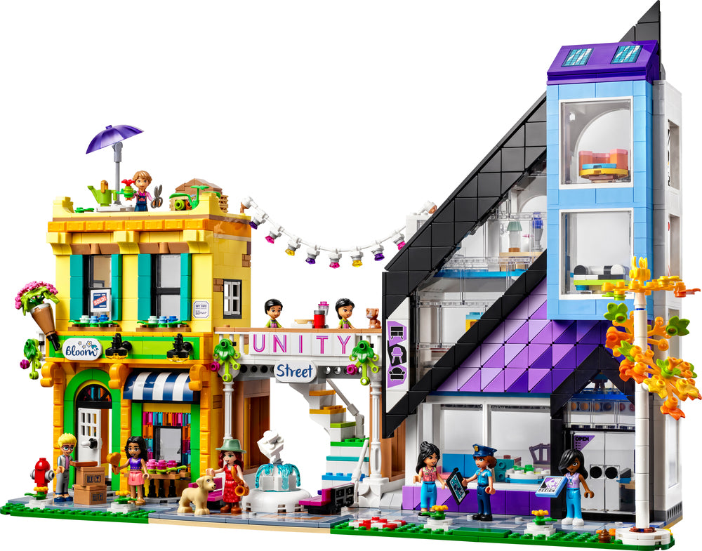 41732 LEGO Friends Midtbyens blomster- og designbutikker