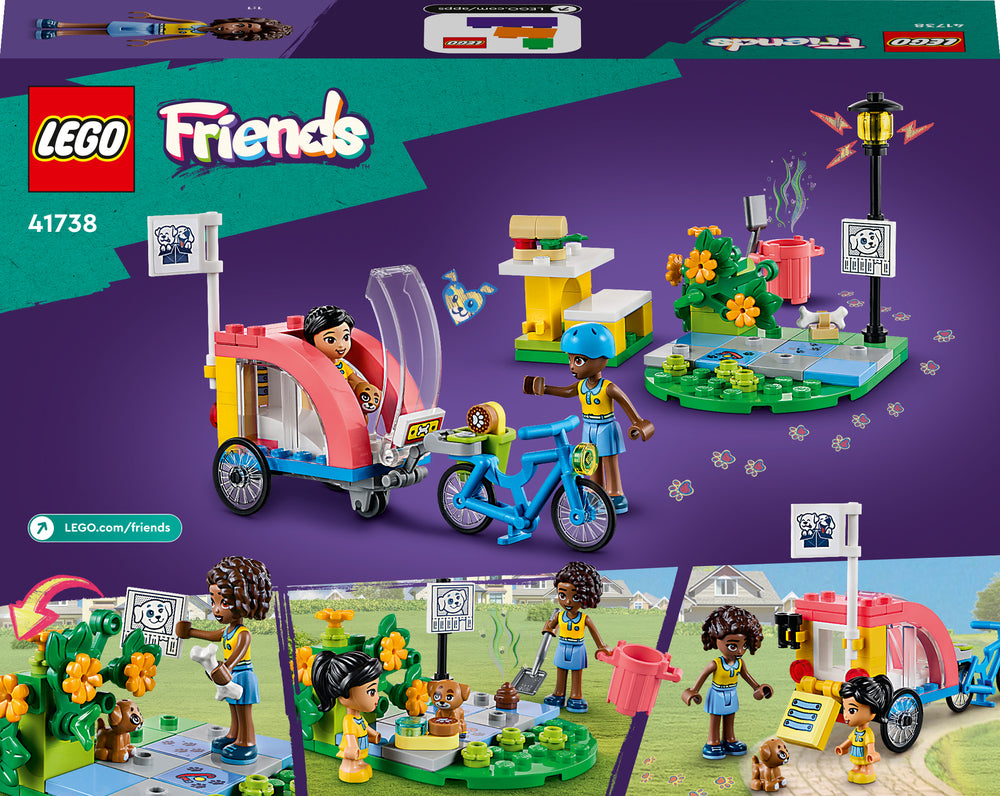 41738 LEGO Friends Hunderedningscykel