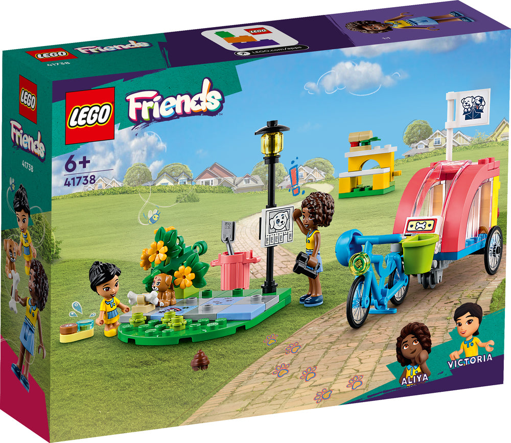 41738 LEGO Friends Hunderedningscykel