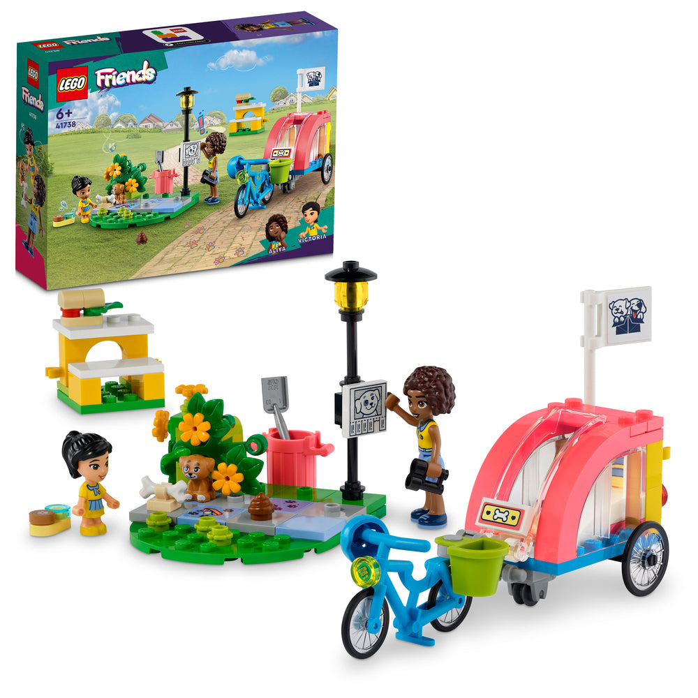 41738 LEGO Friends Hunderedningscykel