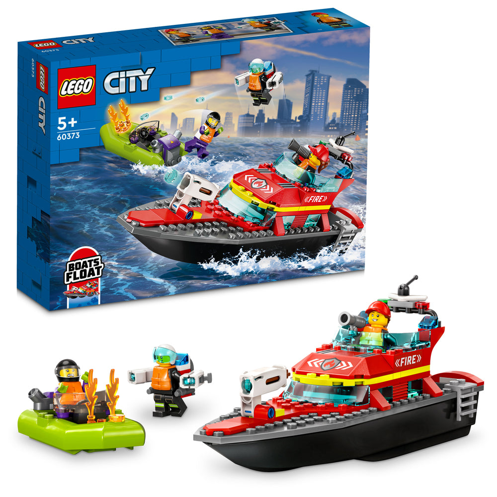 60373 LEGO City Fire Brandvæsnets redningsbåd