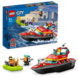 60373 LEGO City Fire Brandvæsnets redningsbåd