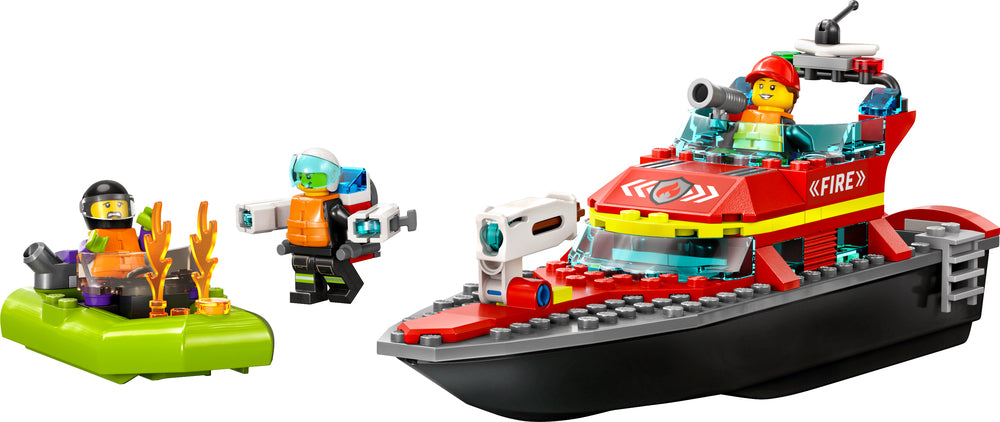 60373 LEGO City Fire Brandvæsnets redningsbåd