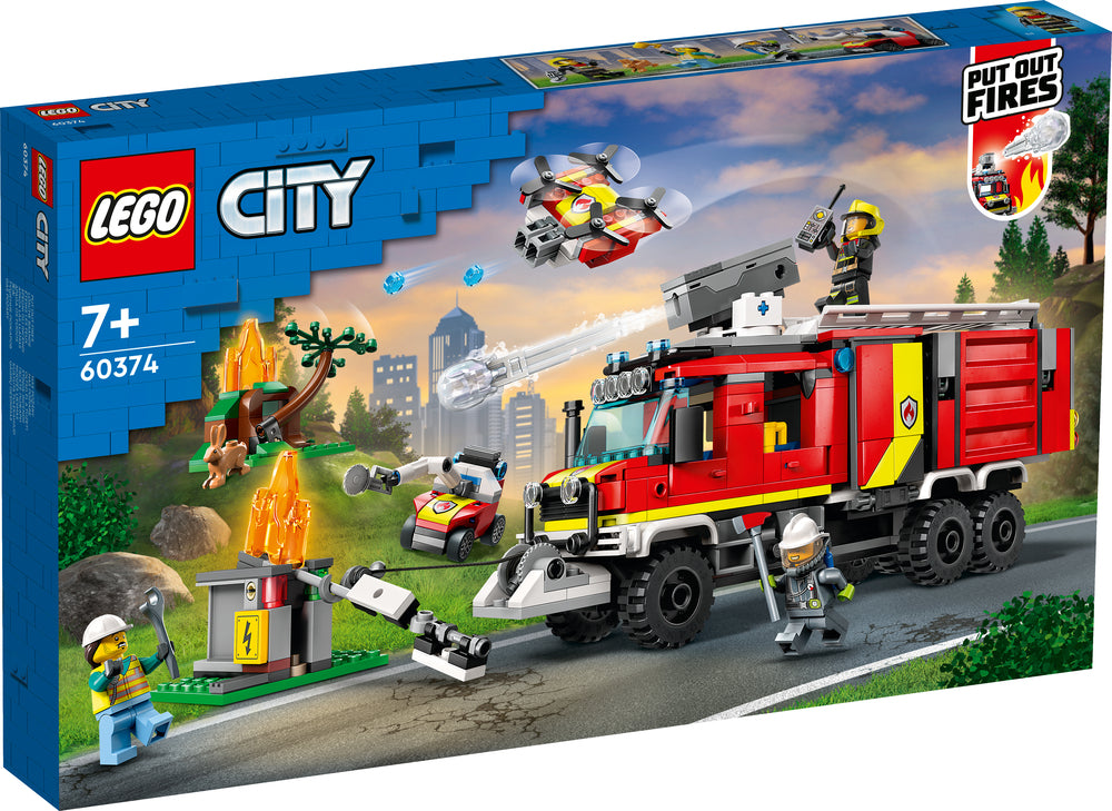 60374 LEGO City Fire Brandvæsnets kommandovogn
