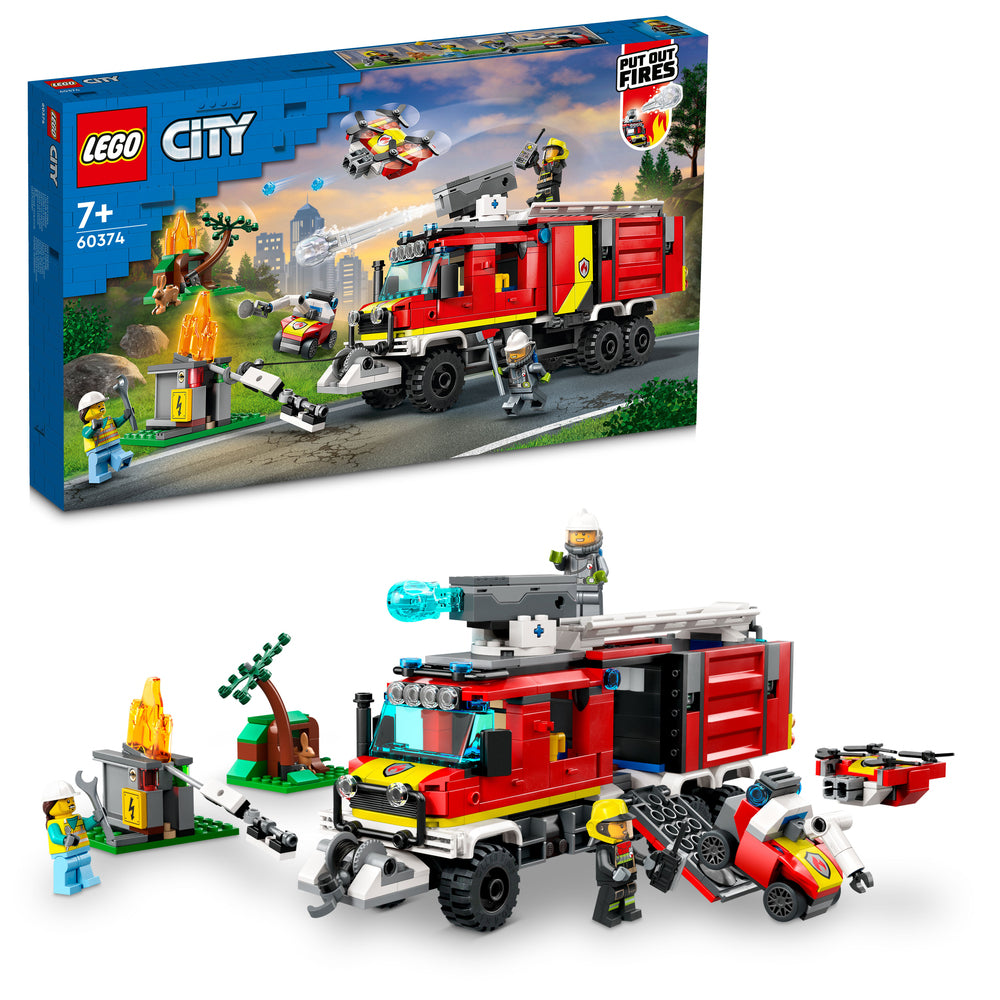 60374 LEGO City Fire Brandvæsnets kommandovogn