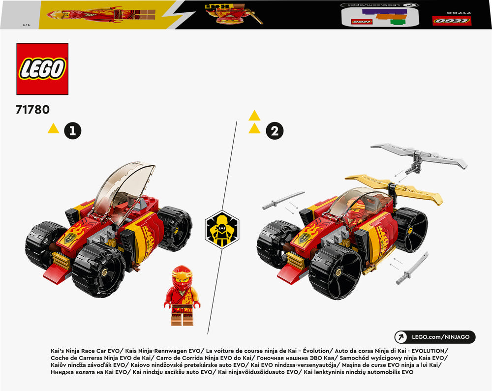71780 LEGO Ninjago Kais ninja-racerbil EVO