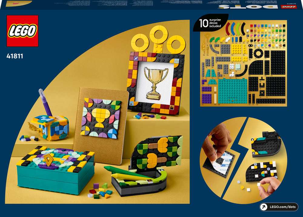 41811 LEGO DOTS Hogwarts™-skrivebordssæt