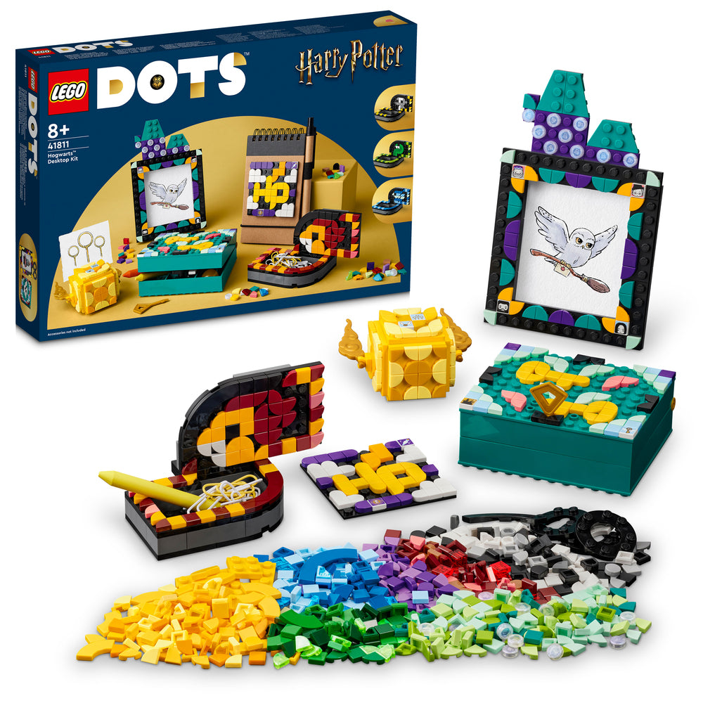 41811 LEGO DOTS Hogwarts™-skrivebordssæt