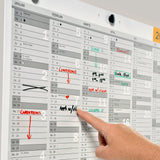 A2 Whiteboard vægkalender 2024