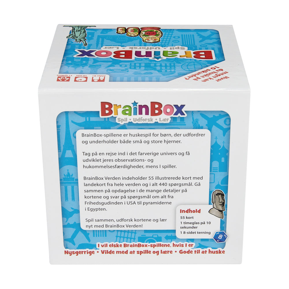Huskespil BrainBox Verden