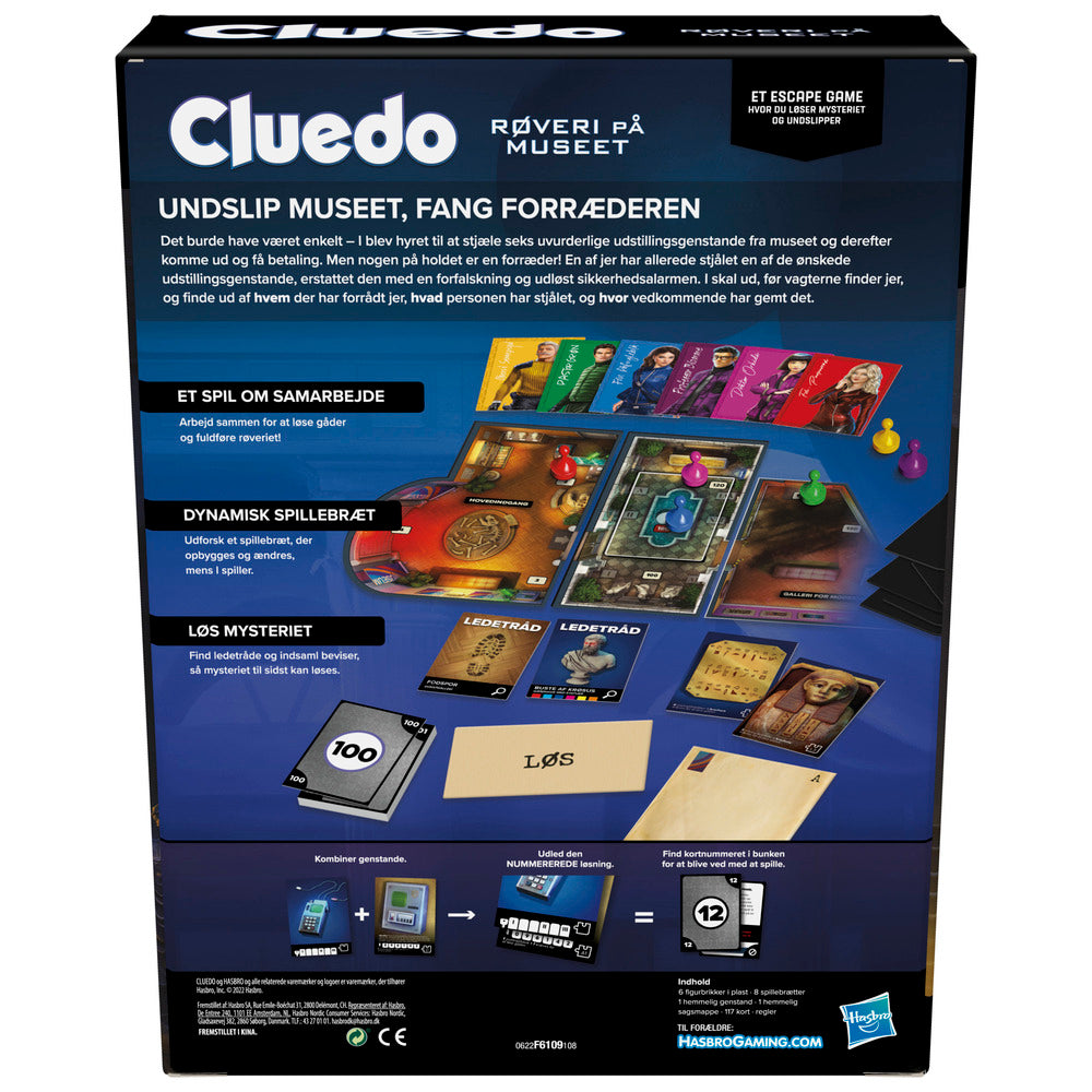 Cluedo Røveri på museet