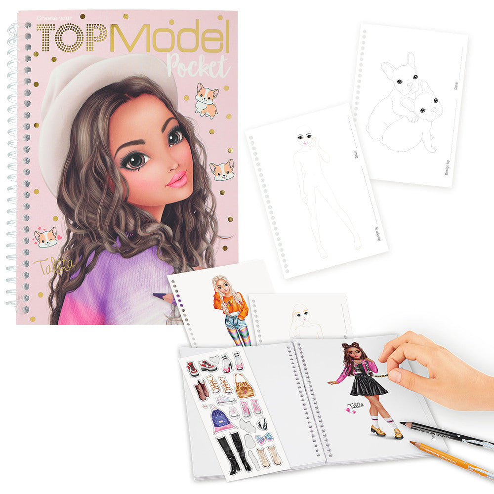 TOPModel Lommemalebog Talita
