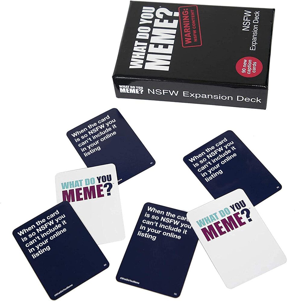 WHAT DO YOU MEME? EKSTRA KORT (Engelsk version)
