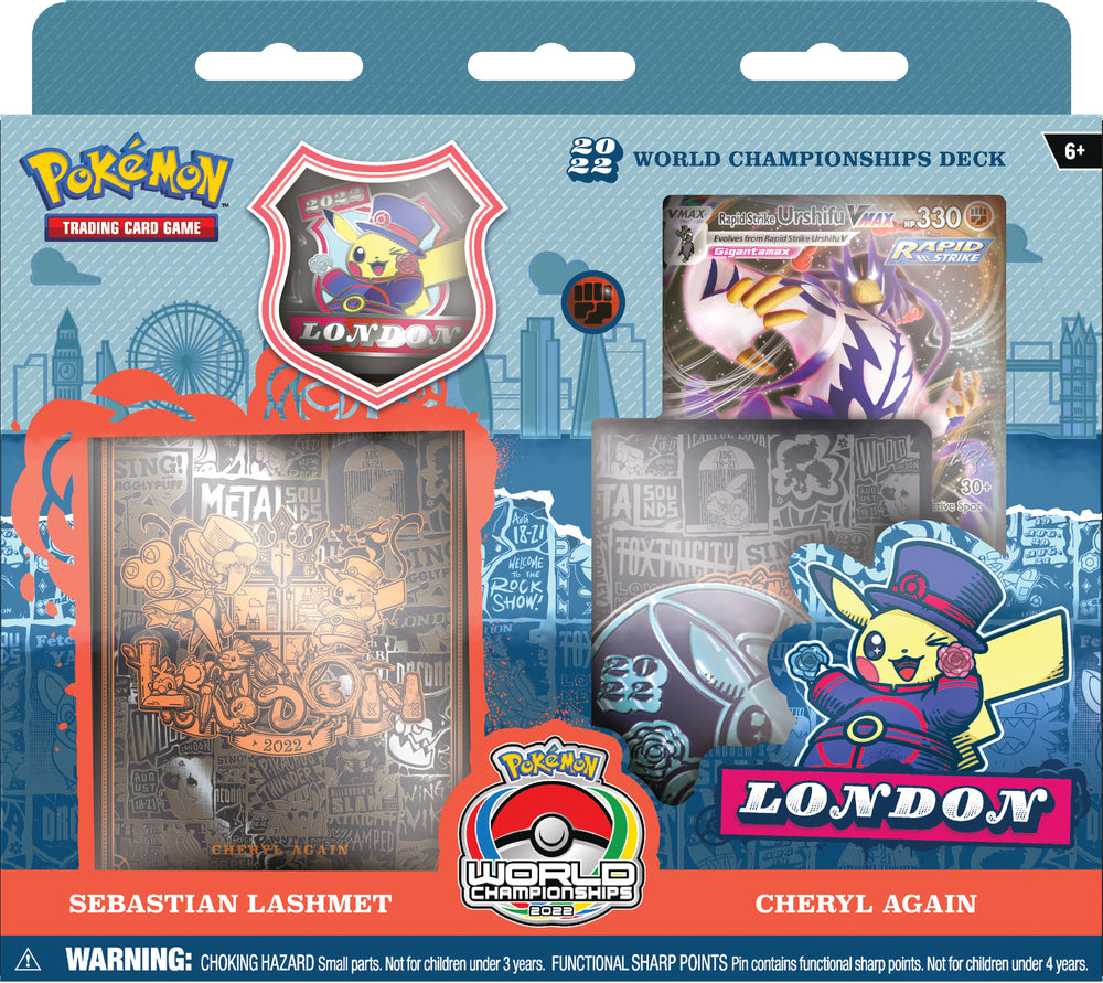 Pokémon Deck Champ World 2022 asst
