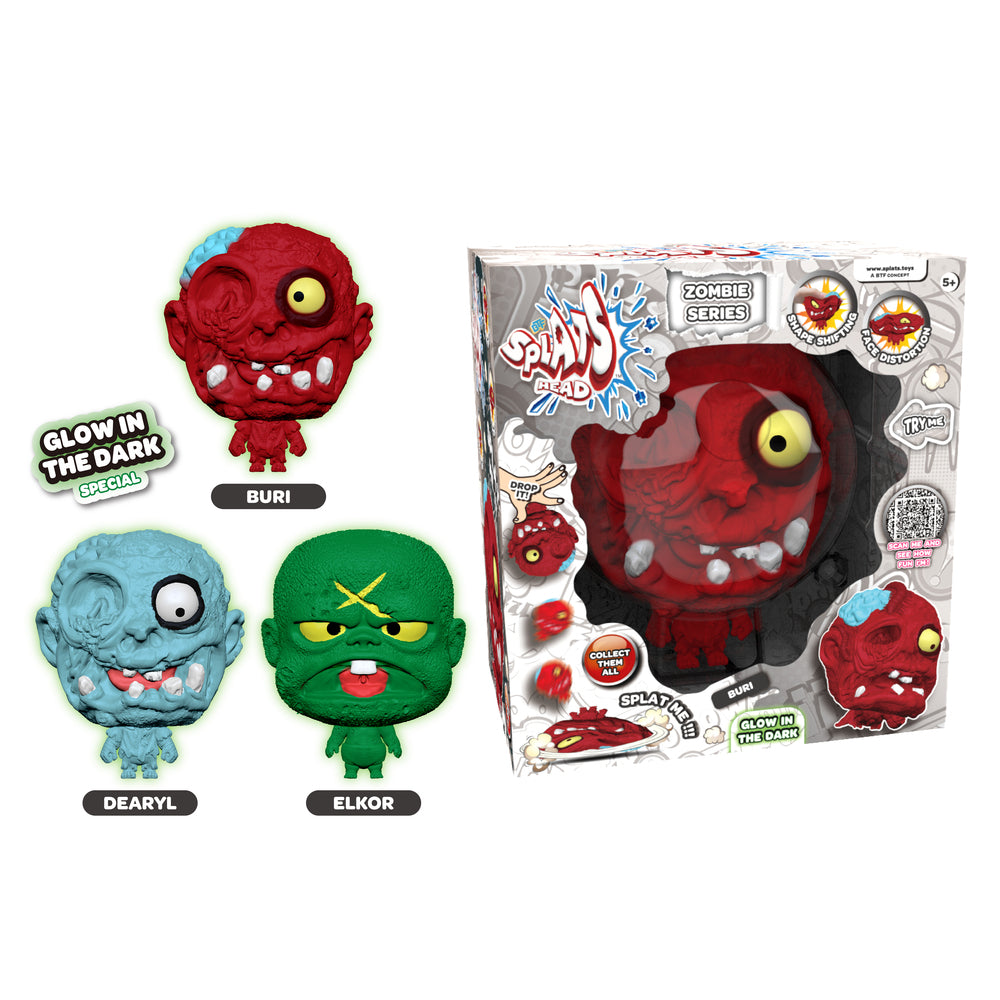 Splats heads Zombies ass