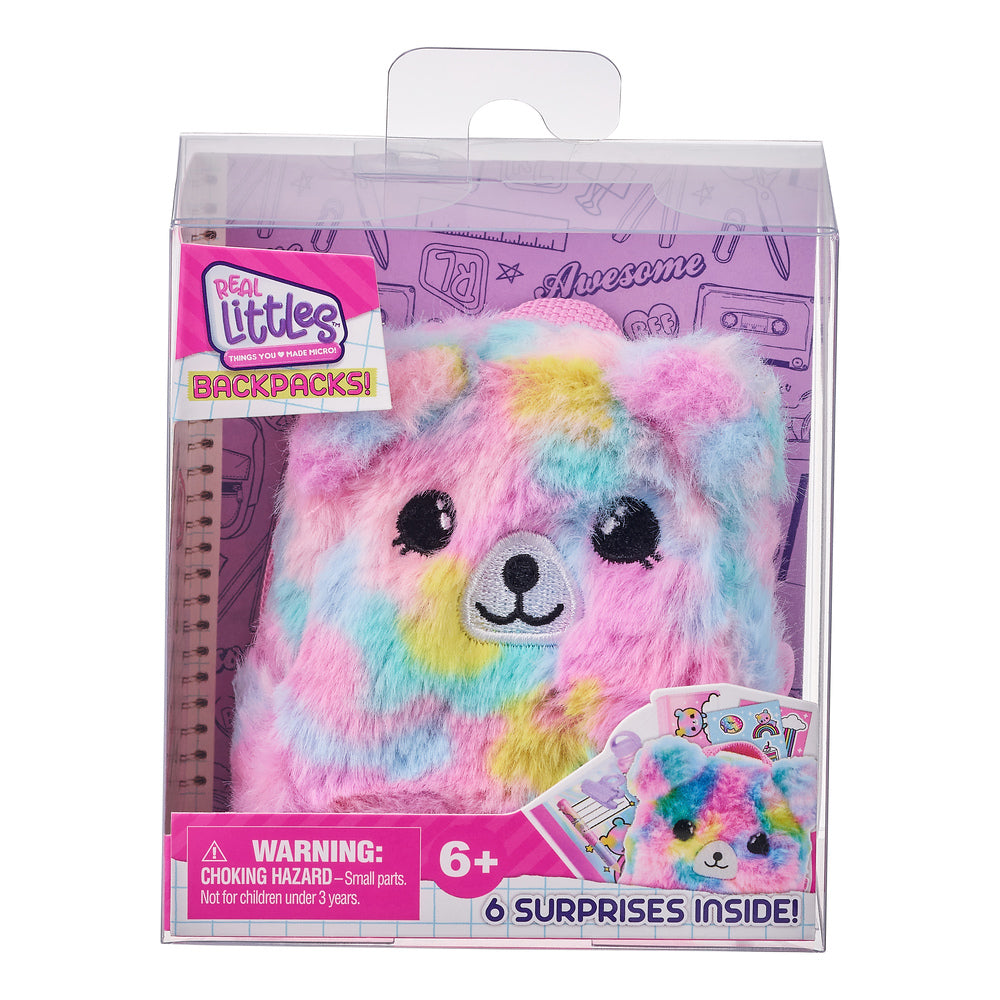 Real Littles Themed Back Pack asst