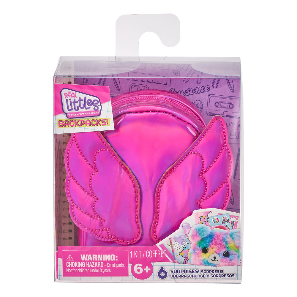 Real Littles Themed Back Pack asst