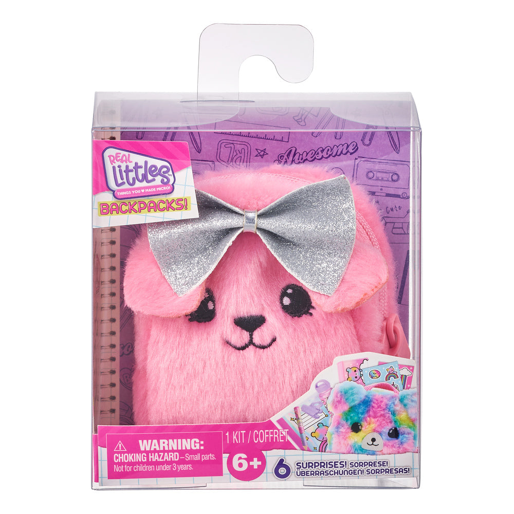 Real Littles Themed Back Pack asst
