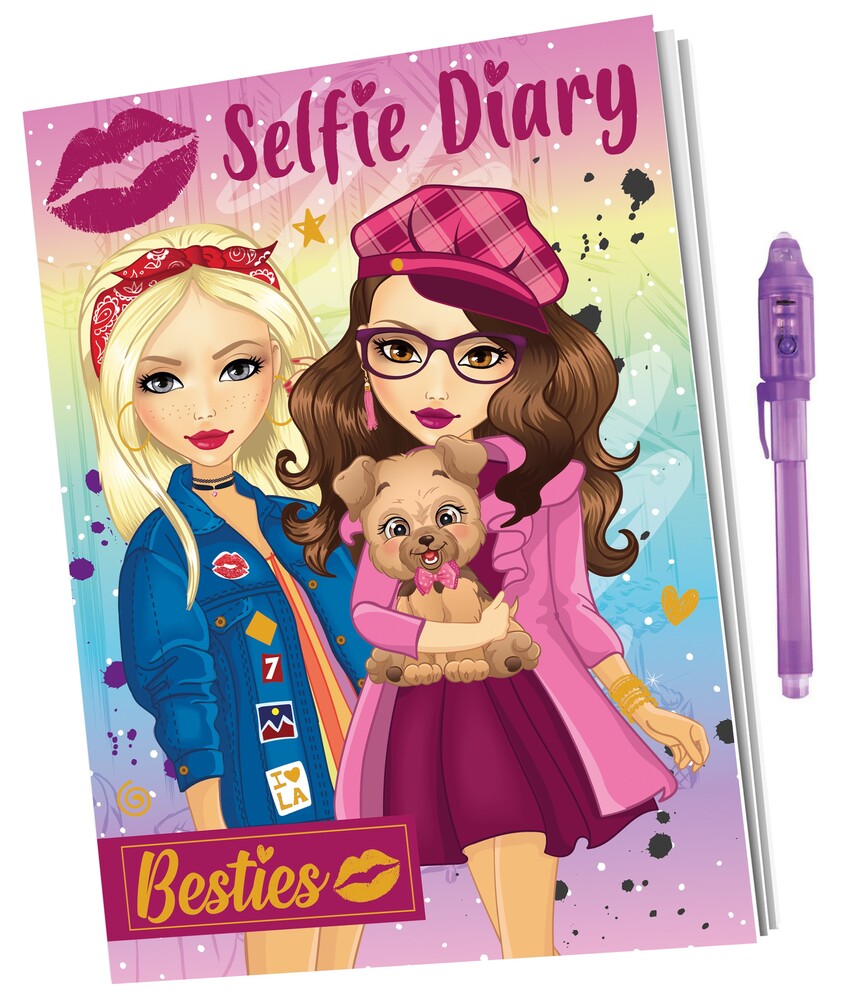 Besties - Dagbog med magisk pen