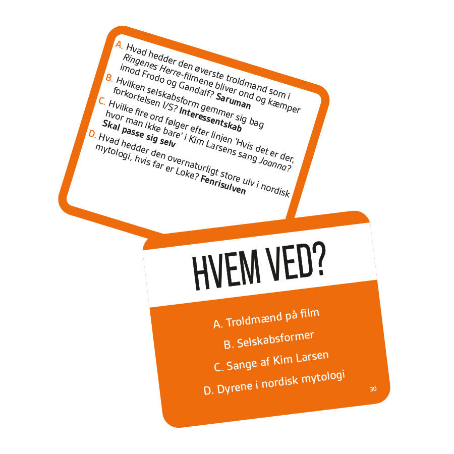 Quizzone HVEM VED?