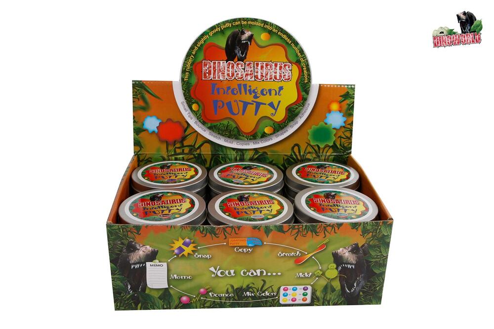 Dinosaur Putty i Dåse asst