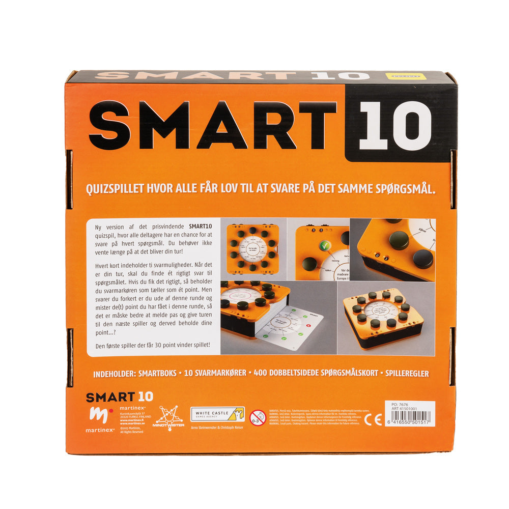 Smart 10 med 400 spørgsmål