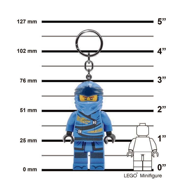 LEGO Ninjago LED nøglering Jay