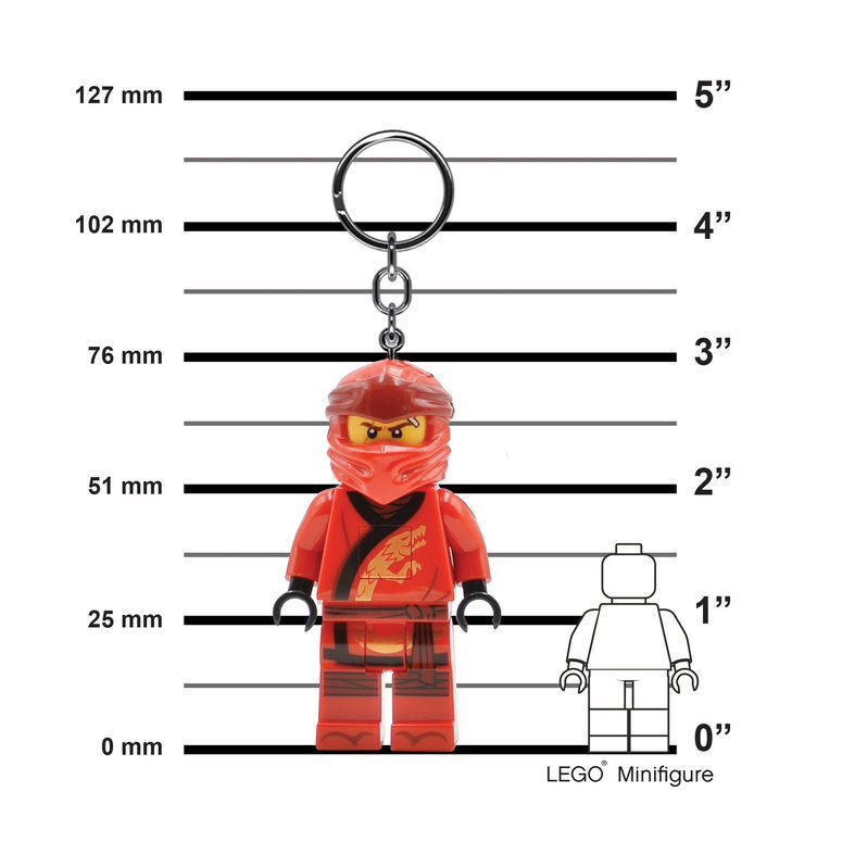 LEGO Ninjago LED nøglering Kai