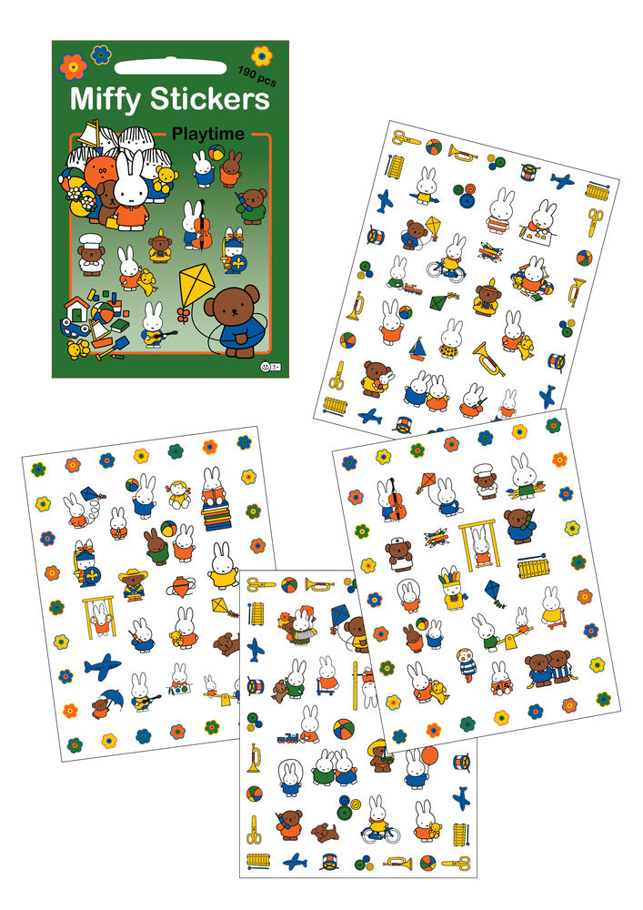 Miffy Stickers -  Legetid - X