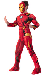 Iron Man DeLuxe dragt str. 3-4 år